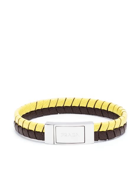 herren armband prada|farfetch prada bracelet.